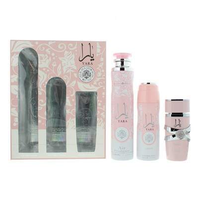 Yara Pink 3 Piece Gift Set